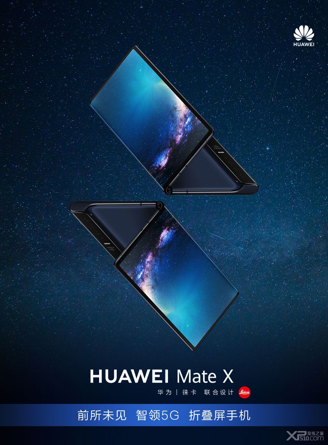 一张图快速看懂HUAWEI Mate X