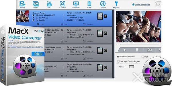 MacX Video Converter Mac破解版
